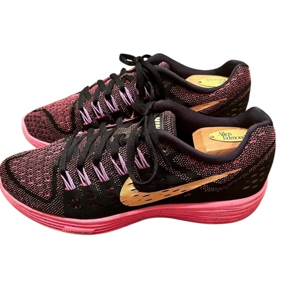 Nike LunarTempo Running Shoes - Black/Pink Pow Women’s Size 8.5 - Picture 3 of 7